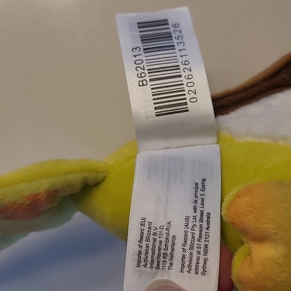 Ganymede BLIZZARD OVERWATCH Plush With Feet That Clip To Perch & Pose - Picture 13 of 16